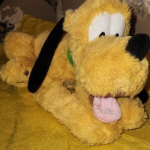 Disney Plush Dog Toy in Yellow and Black